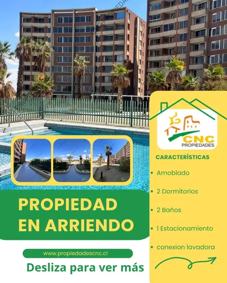 Arriendo Amplio Departamento 2d Y2b