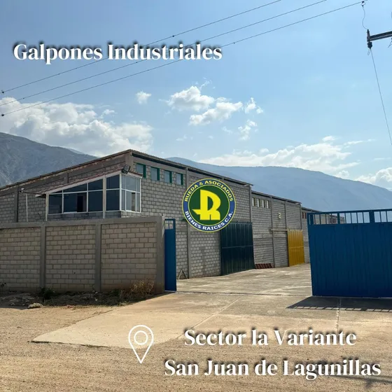 En Alquiler 4 Galpones Industriales  Sector La Variante - Lagunillas - Mérida Venezuela