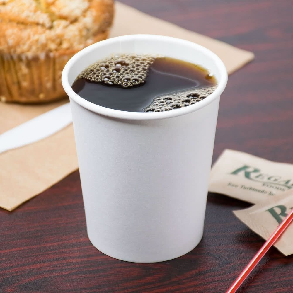 Copo De Papel Para Café C/ Tampa 100 Ml 100 Uni Mercado Livre