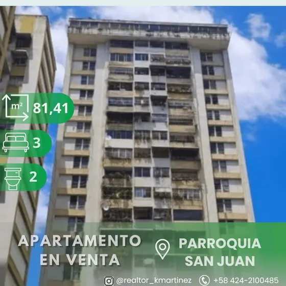 Apartamento En Venta En La Parroquia San Juan. Quinta Crespo. Km