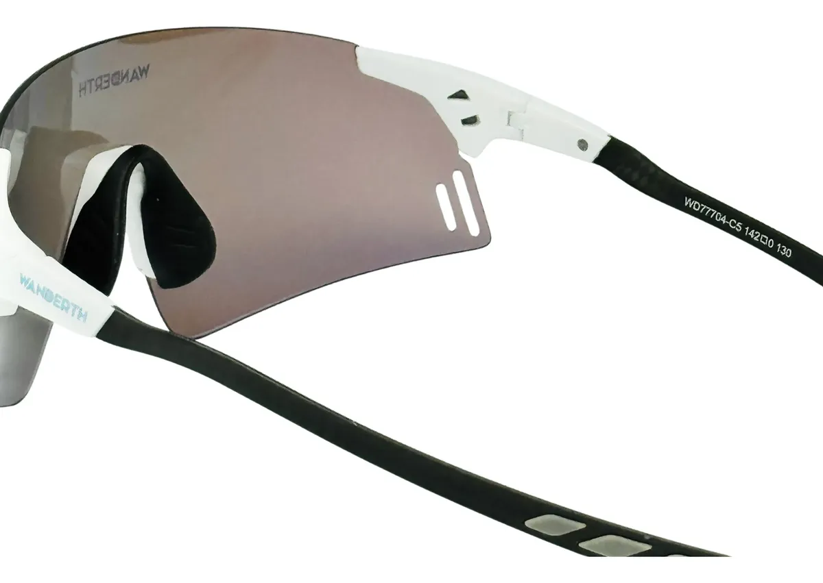 Wanderth Lentes Speed Advance New Mirror Azul Blanco