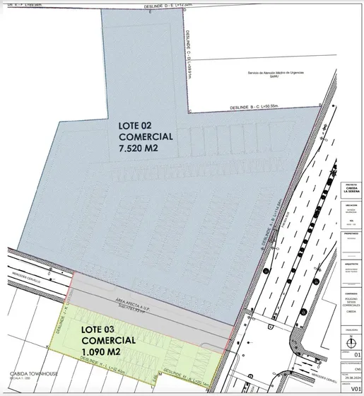 La Serena, Terreno Para Uso Comercial Y Habitacional