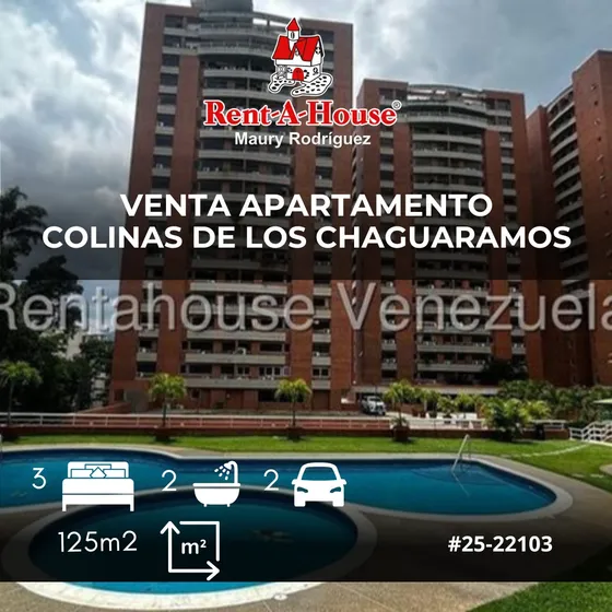 En Venta Apartamento En Exclusivo Conjunto En Colinas De Los Chaguaramos Mr