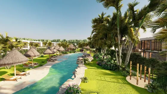 Invierte En Alize Residencial Estilo Eco Friendly, Villas 2hab Listos Final 2025 C/areas Social, Jardines, Piscina Estilo Rio Largo, Area Bbq, Piscina, Parque Infantil, Canchas Y Mas Ley Confotur