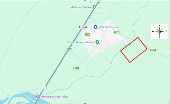 Gran Oportunidad Compra Tu Parcela 5.000 M2 Pufudi, Valdivia
