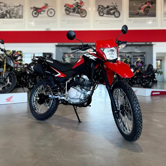 Honda Xr 150 Xr150 0km 2025 Enduro Cross Rojo Negro De Titta