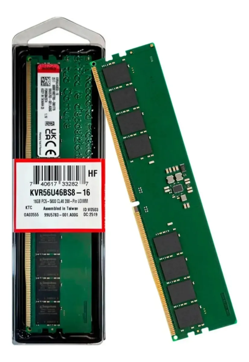 Memoria Kingston DDR5 16GB 5600mhz