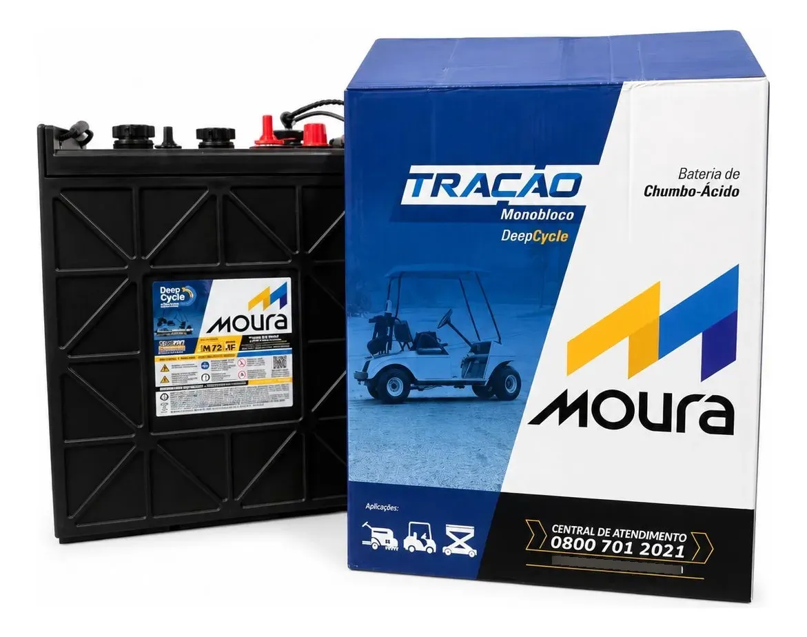 Bateria Tracionária Moura 6V 330Ah