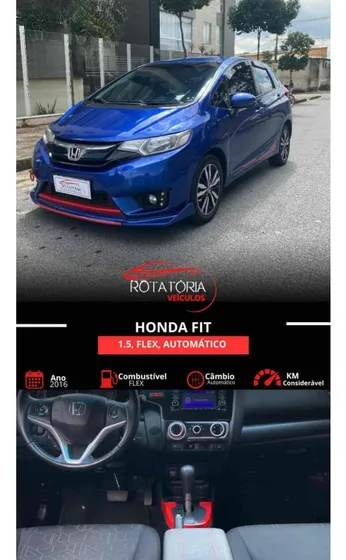 Honda Fit 1.5 Ex 16v Flex 4p Automático
