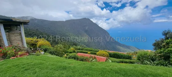 15.000m2 De Terreno Y 10.000de Construcción  Casa En Vargas Un Lugar Magico En Galipan , Mls#25-4991