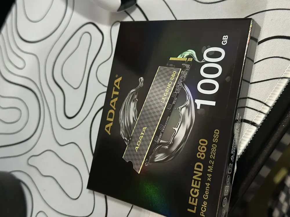Ssd Adata Legend 860 1tb M.2 Nvme - Sleg-860-1000gcs Preto