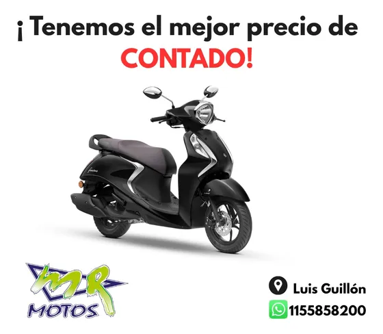 Yamaha Fascino 125 0km - Motos-mr / Mejor Precio De Contado