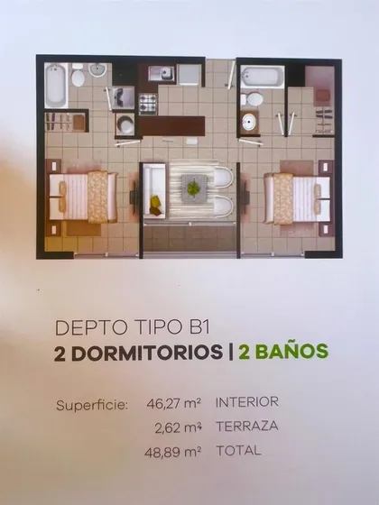 Reñaca Alto Dpto Estilo Mariposa 2d 2b Est Techado Promocion