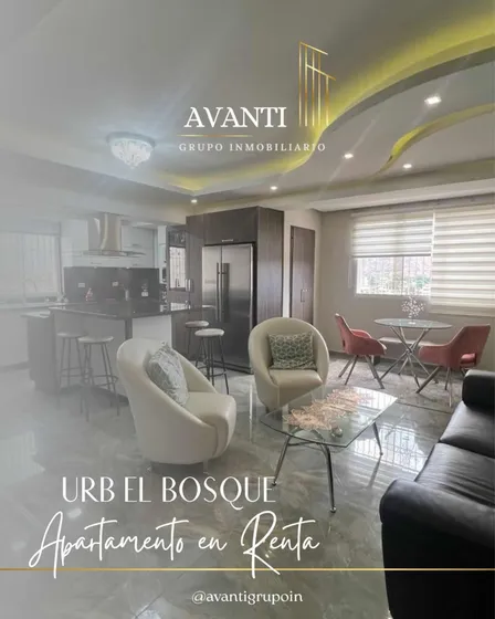 Apartamento En Alquiler Urb El Bosque, Zona Norte Maracay