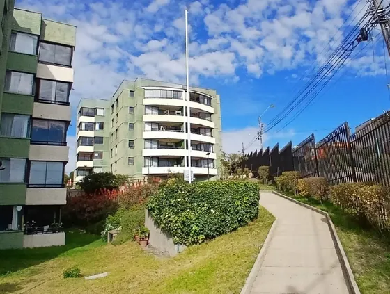 Arrienda Depto. Quilpué, 2d-2b. Tranquilo Condominio