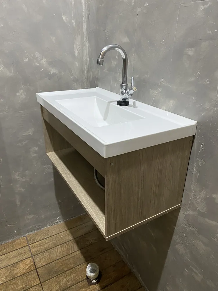 Riverzza Zoff Móveis Para Banheiro de 63cmx31cmx315cm Cor Branco - Imagem 2