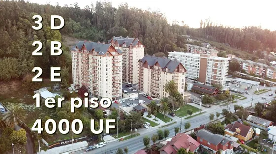 Primer Piso Y Excelente Conectividad En San Pedro De La Paz
