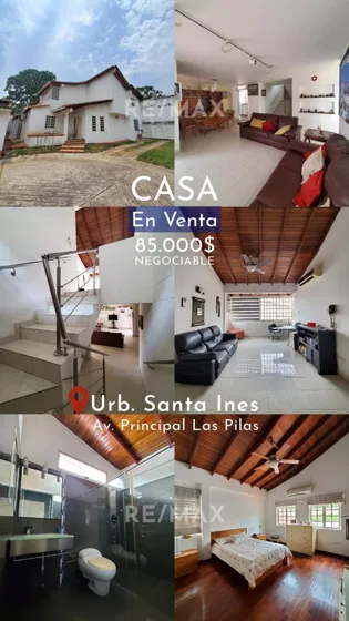 Casa En Venta En La Urbanizacion Santa Ines 