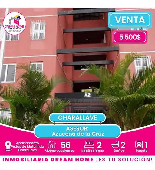 Apartamento En Venta   Vista De Matalinda - Charallave