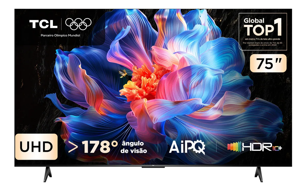 Smart Tv Tcl 75 Uhd 4k P6k Wifi Bluetooth Google Tv 75p6k