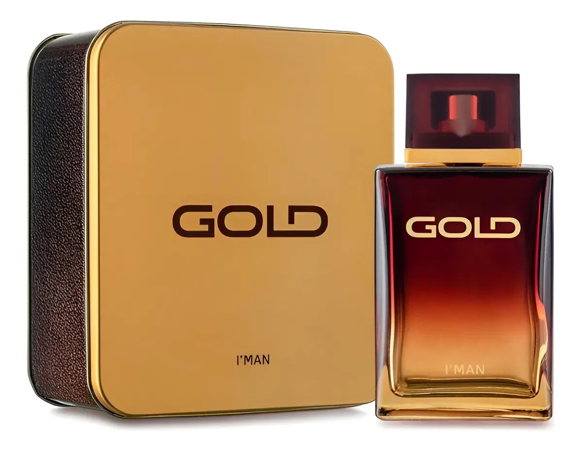 Perfume Deo Colônia Iman Gold Masculino 100ml