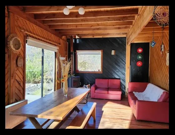 Cabaña De Ensueño A Los Pies De La Laguna De Los Huemules