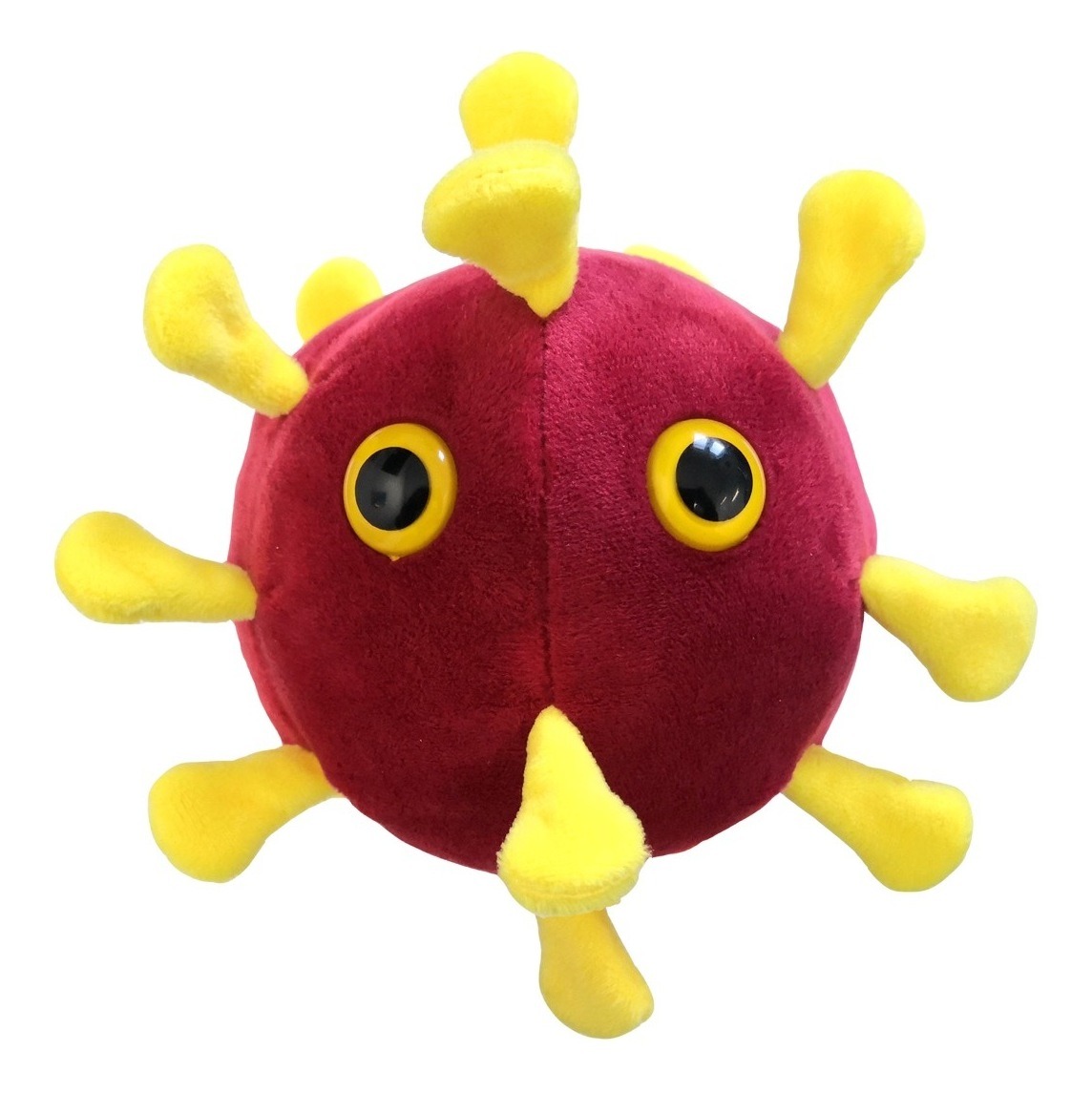 Peluche Géante Microbe Rage - Jouet Éducatif 15 Cm - Corps Doux Cadeau Original