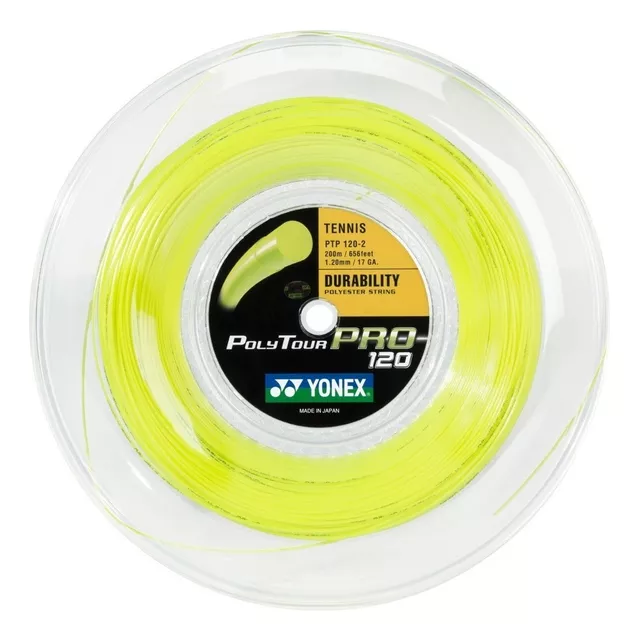 Corda Yonex Poly Tour Pro 1.20mm Copolímero - Rolo Com 200m