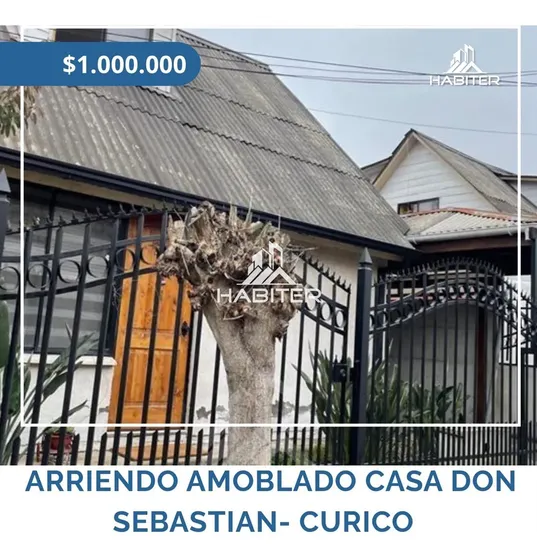 Casa En Arriendo De 3 Dorm. En Curicó (37732)