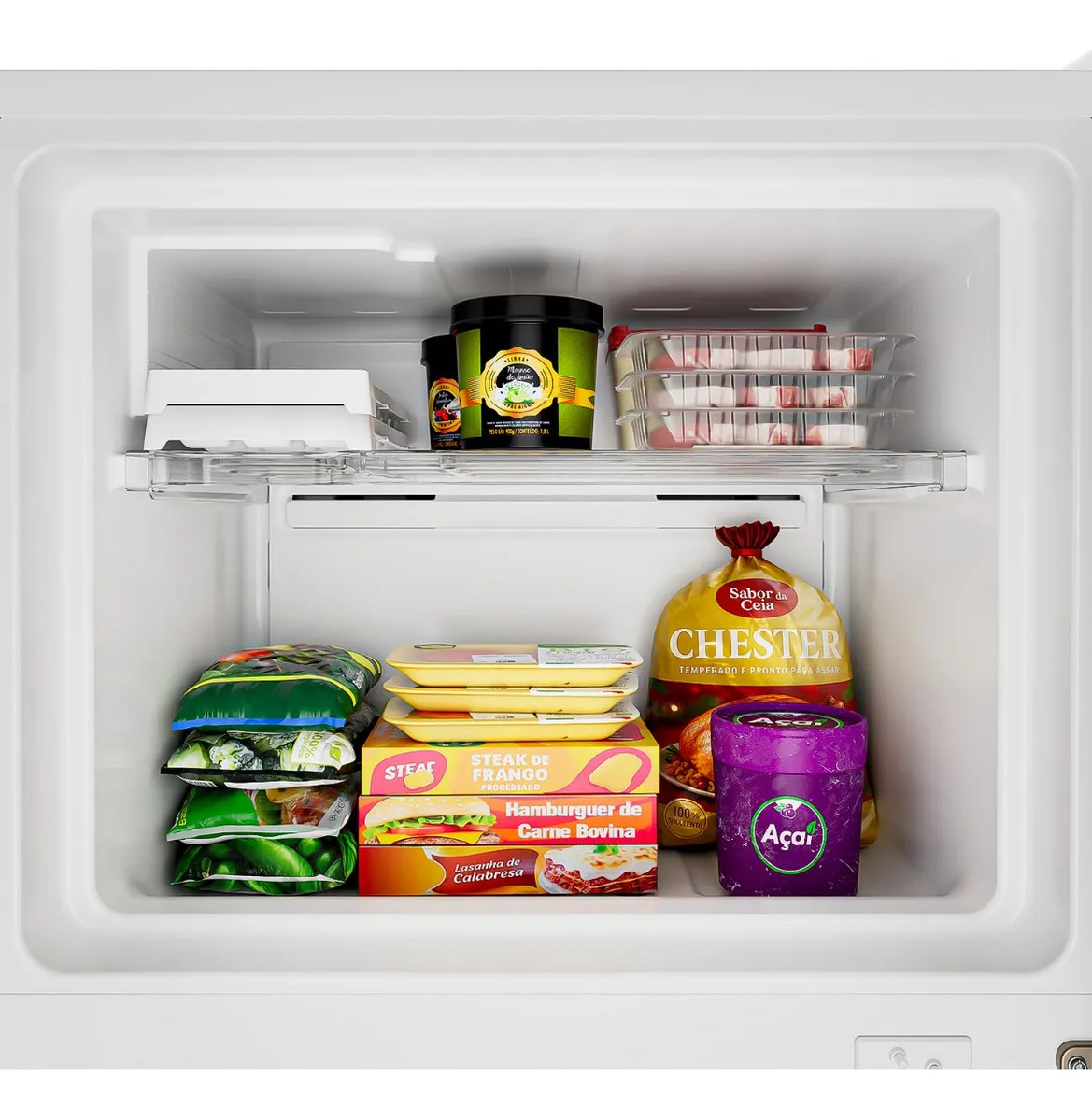 Geladeira Crm53mb Duplex Inverter 455l Frost Free Consul Branco - Imagem 2