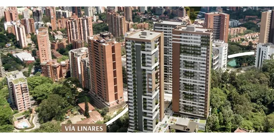 Venta De Apartaestudio Poblado Linares Estrenar Piso Alto Con Vista