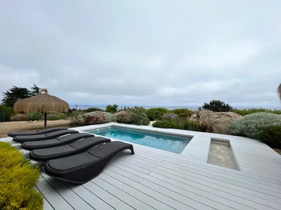 Casa En Cachagua Con Vista Al Mar