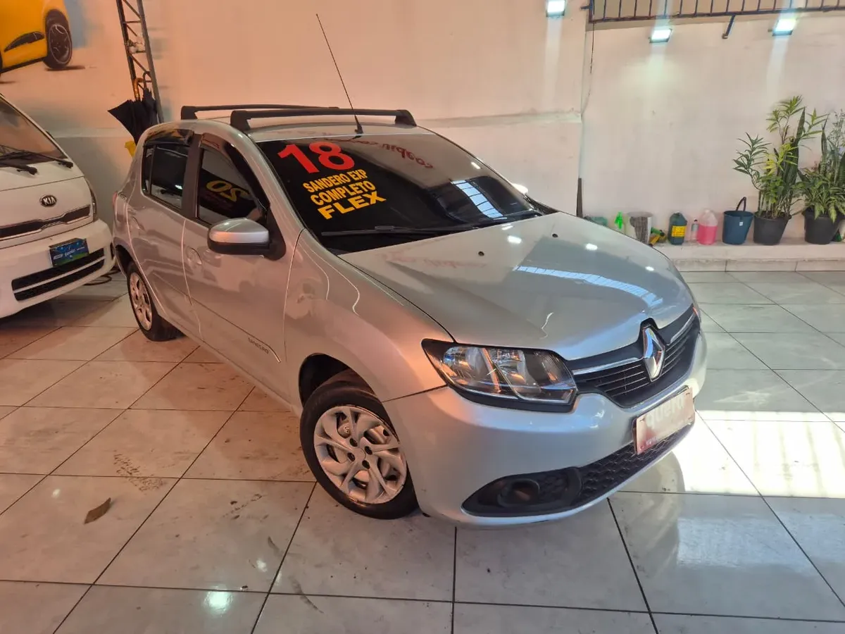 Renault Sandero 2018 1.0 12v Expression Sce 5p — foto 3