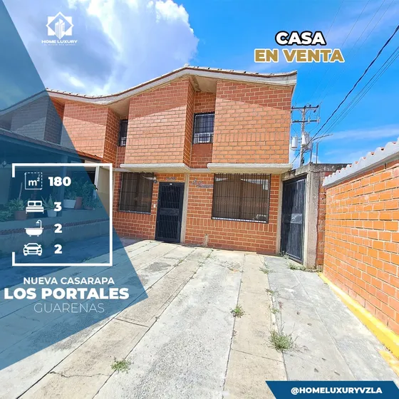 Chalet Con Adelantos En Nueva Casarapa, Los Portales Ii