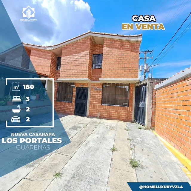 Chalet Con Adelantos En Nueva Casarapa, Los Portales Ii