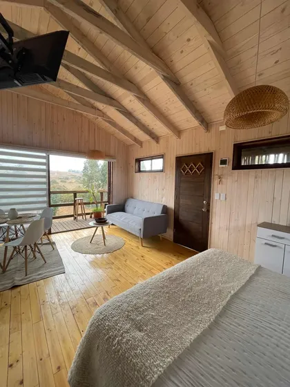 2 Cabañas Amobladas En Terreno De 5.000, Bodega Y Lavandería