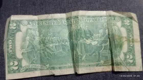 Billete De 2 Dólares 