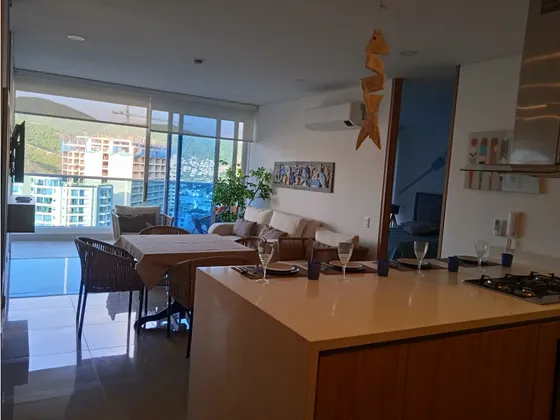 Venta Apto Turistico Amoblado Vista Al Mar En Playa Salguero  Fr
