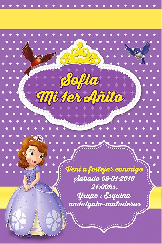 Invitacion Digital, Para Imprimir - Cumpleaños Infantiles | Mercado Libre