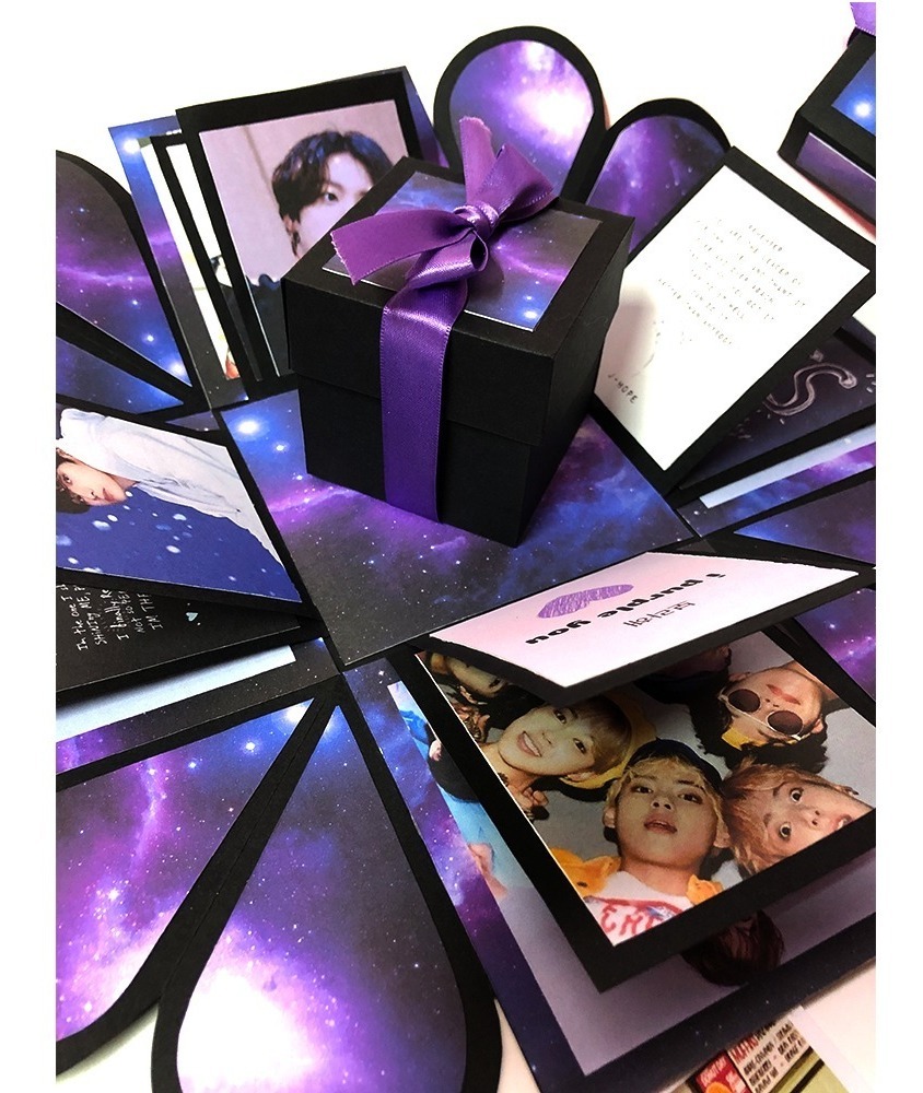 Exploding Box! 🎁Happy birthday 🥳 🎂 #caja #box  Birthday gifts for  boyfriend diy, Diy valentines gifts, Card making birthday