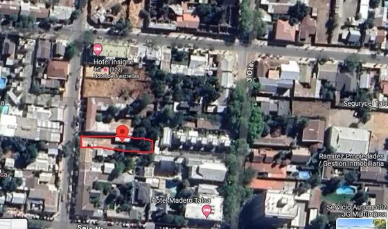Vendo Terreno Rectangular 2 Oriente Entre 6 Y 7 Norte Talca