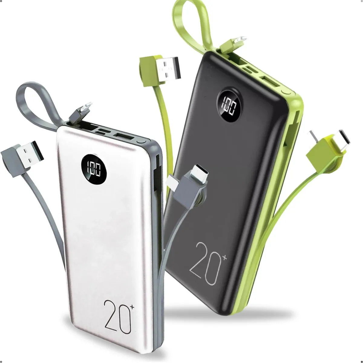 Carregue Seus Dispositivos em Qualquer Lugar com o Power Bank 20.000mAh