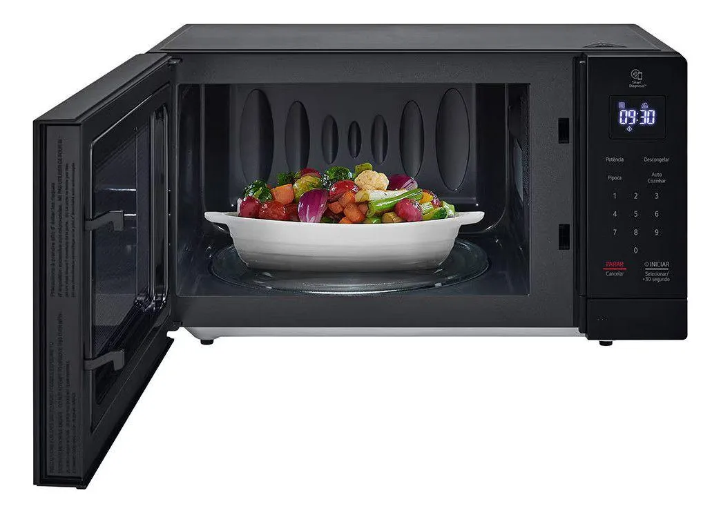 Micro-ondas LG NeoChef 30 litros Preto Limpa Fácil MS3033DS - Imagem 2