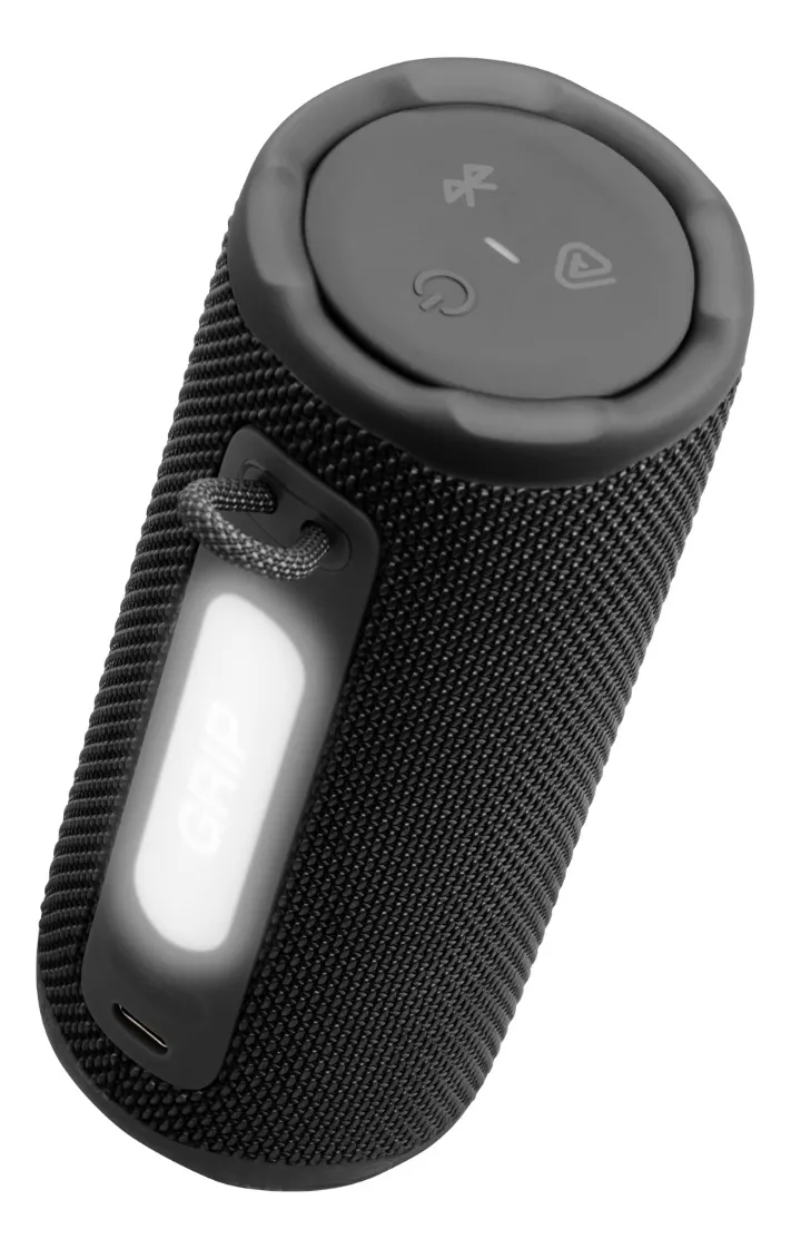 Caixa de Som Bluetooth Portátil Com Luz GRIP JBL - Preta - Imagem 3