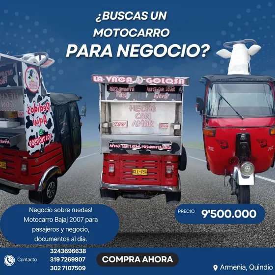 Bajaj 2007 Docume Al Día Incluye Cajón Metálico Para Negocio