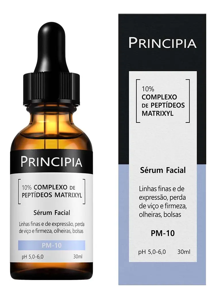 Principia Sérum Antissinais 10% Peptídeos Matrixyl.