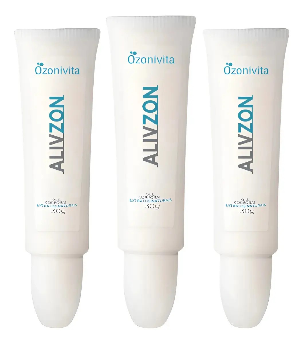 3x Alivzon Pomada De Hemorroida A Base De Ozônio Neutra