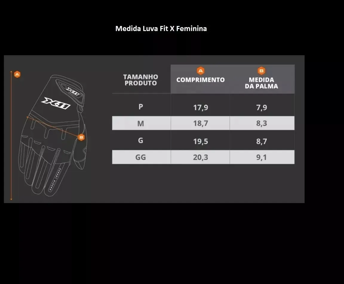 Luva Fit X11 Frio Masculina Feminina Moto Airsoft Tamanho Masc Gg — foto 3