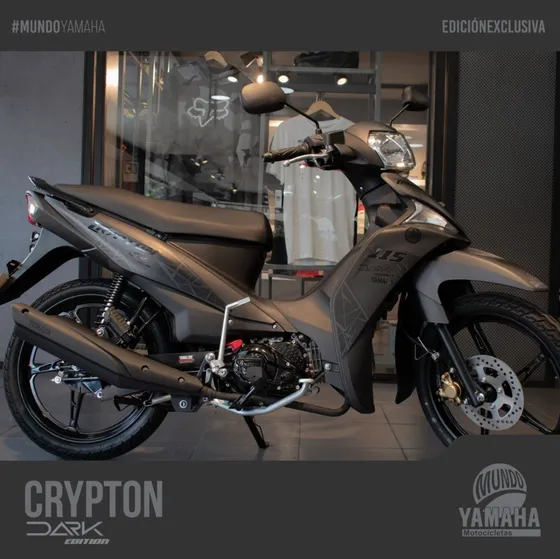 Yamaha Crypton Fi Edicion Especial Dark Modelo 2026 0 Km 