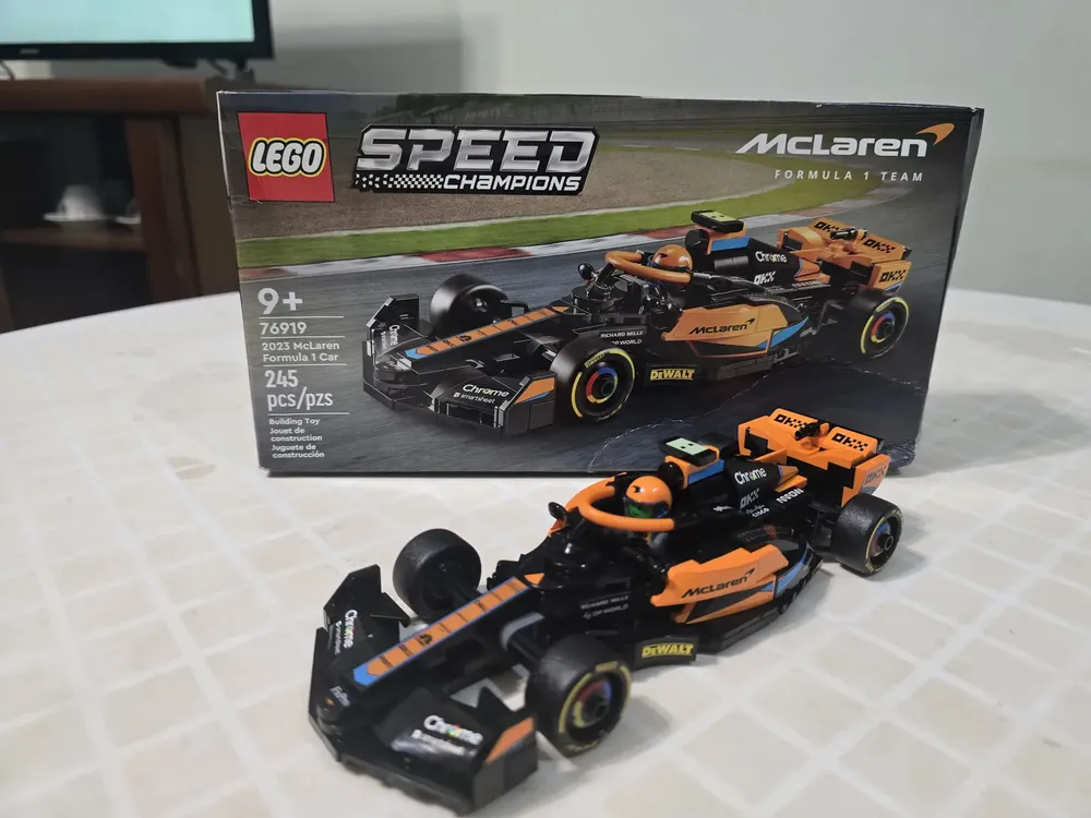 Lego Speed Champions 76919 Carro Formula 1 Da Mclaren 2023